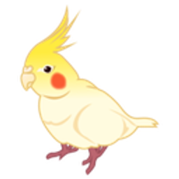 Cockatiel Side Chill emoji