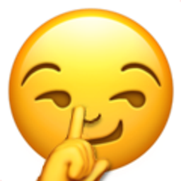 Touch Nose Not It emoji