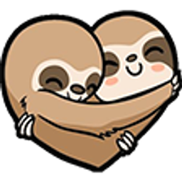 Sloth Love emoji