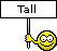 Tall emoji