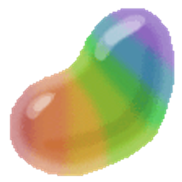 Jellybean Rainbow emoji
