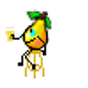 Drunk Pear emoji