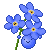 Forget Me Not emoji