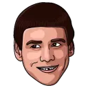 Eyebrows Lloyd Christmas emoji