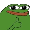 Pepe Thumbs Up emoji