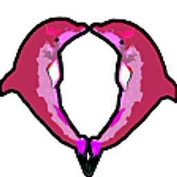 Dolphin Heart emoji