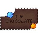I Heart Chocolate emoji