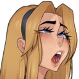 Blonde Girl Surprised Openmouth emoji