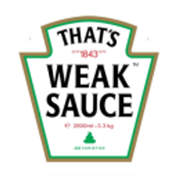 Weak Sauce emoji