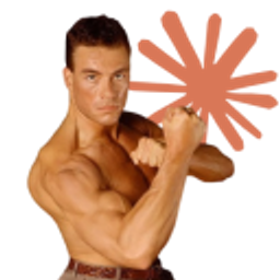 Jean Claude Code Van Damme emoji