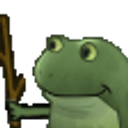 Frog Worrystick emoji