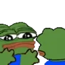 Peepohuggers emoji