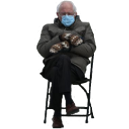 Mittens Bernie emoji