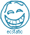 Ecstatic emoji