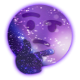 Galactic Think emoji