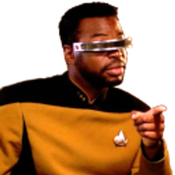 Geordi Yes emoji