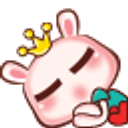 Bunny Sleep emoji