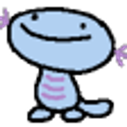 Blue Dino Wave emoji
