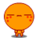 Orange Sigh emoji