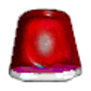 Red Light Blinker emoji