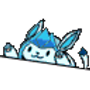 Glaceon Shiny Bongo emoji