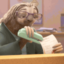 Sloth Zootopia Stapler emoji