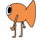 Le Poisson Steve Look emoji
