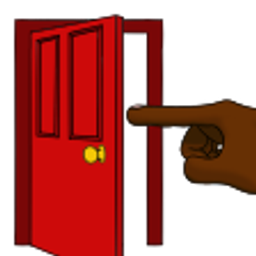 Door Point emoji