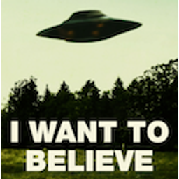 I Want To Believe emoji