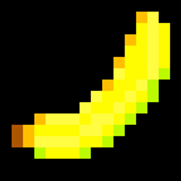 Banana Pixelfruit emoji