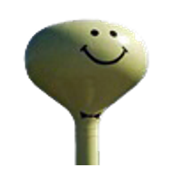 Calumet City Smiley Face Water Tower emoji