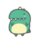 Dinosaur Think emoji