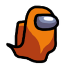 Au Ghost Orange emoji