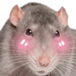 Rat Flushed0 emoji