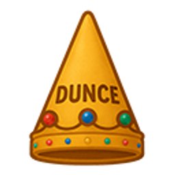 Dunce Crown emoji