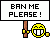 Ban Me Please emoji
