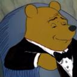 Fancy Pooh emoji