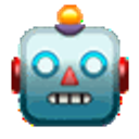 Robotface Intensifies emoji