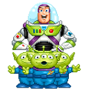 Buzzlightyear Aliens emoji