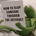 Kermit How To Slap Someone emoji