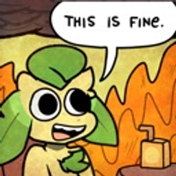 Leafeon Thisisfine emoji