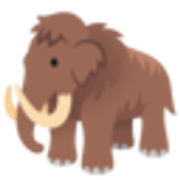 Mammoth emoji