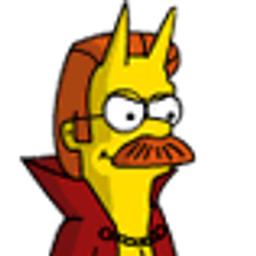 Evil Flanders emoji