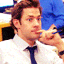 Jim Excited emoji