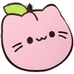 Pink Cat Apple emoji