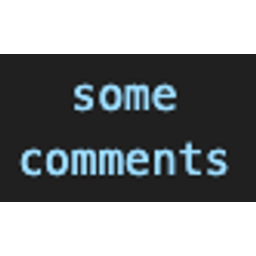 Some Comments Text emoji