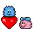 Knuddels Boy On Heart emoji