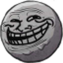 Troll Stone emoji