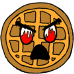 Evil Waffle emoji