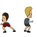 Beavis Butthead Dance emoji
